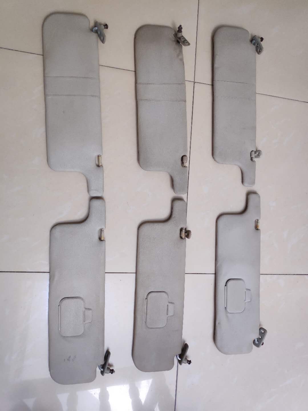 米色遮阳挡一对60打包