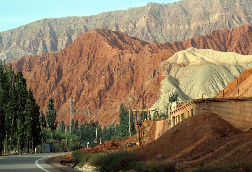 阿克陶县风光。