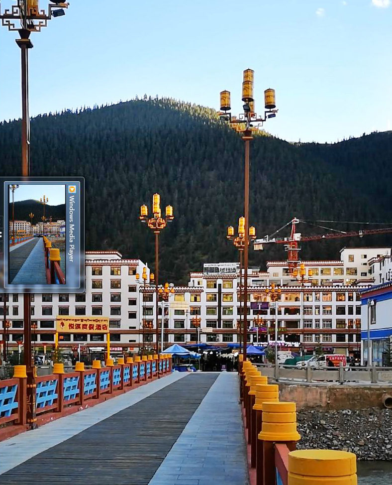 内地对口支援藏区建新城、新桥。。。