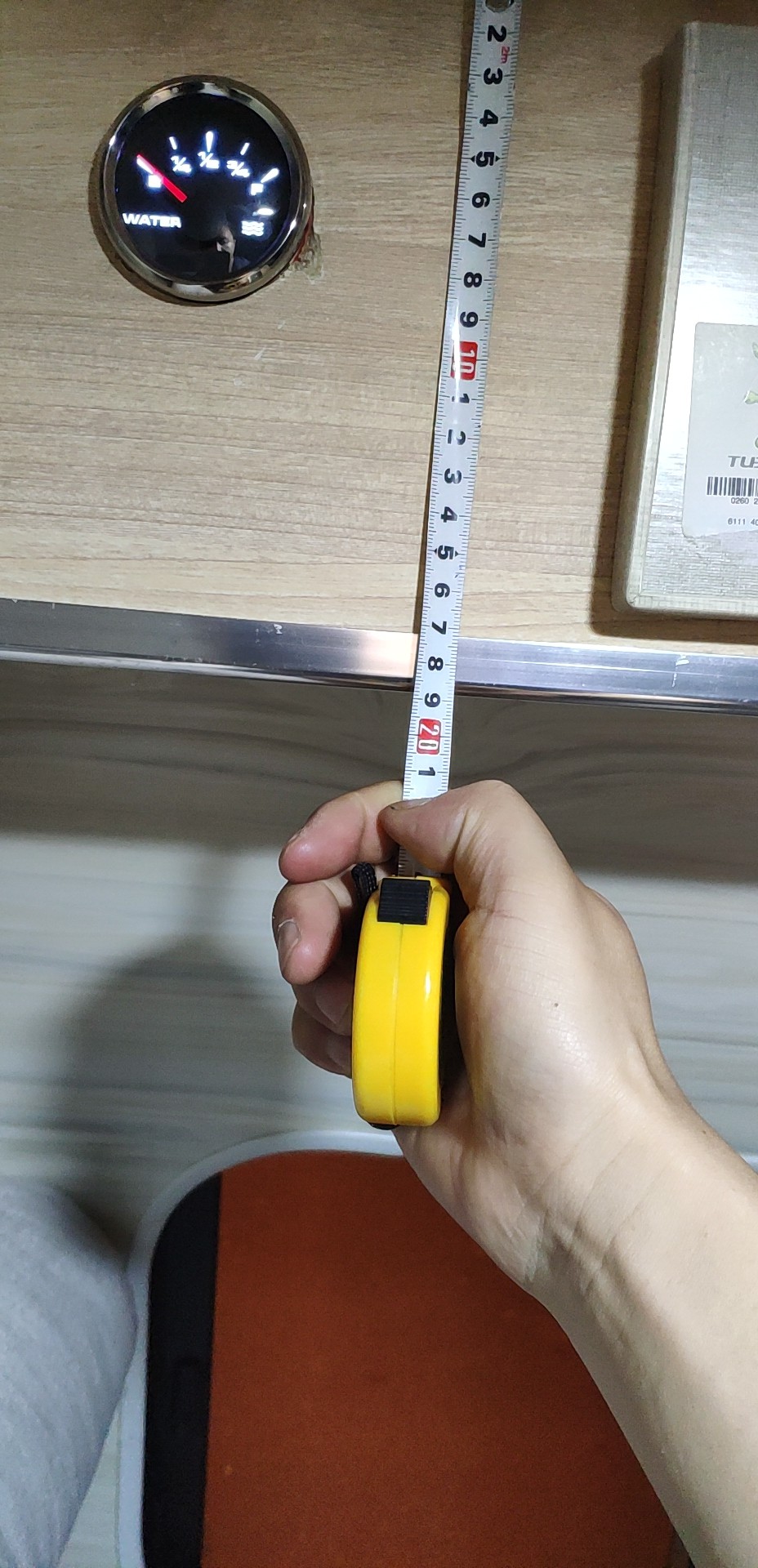 这个是装好后，豆芽来要尺寸，我给他量的时候拍的照片,做G9的可以参考下。
 ...
