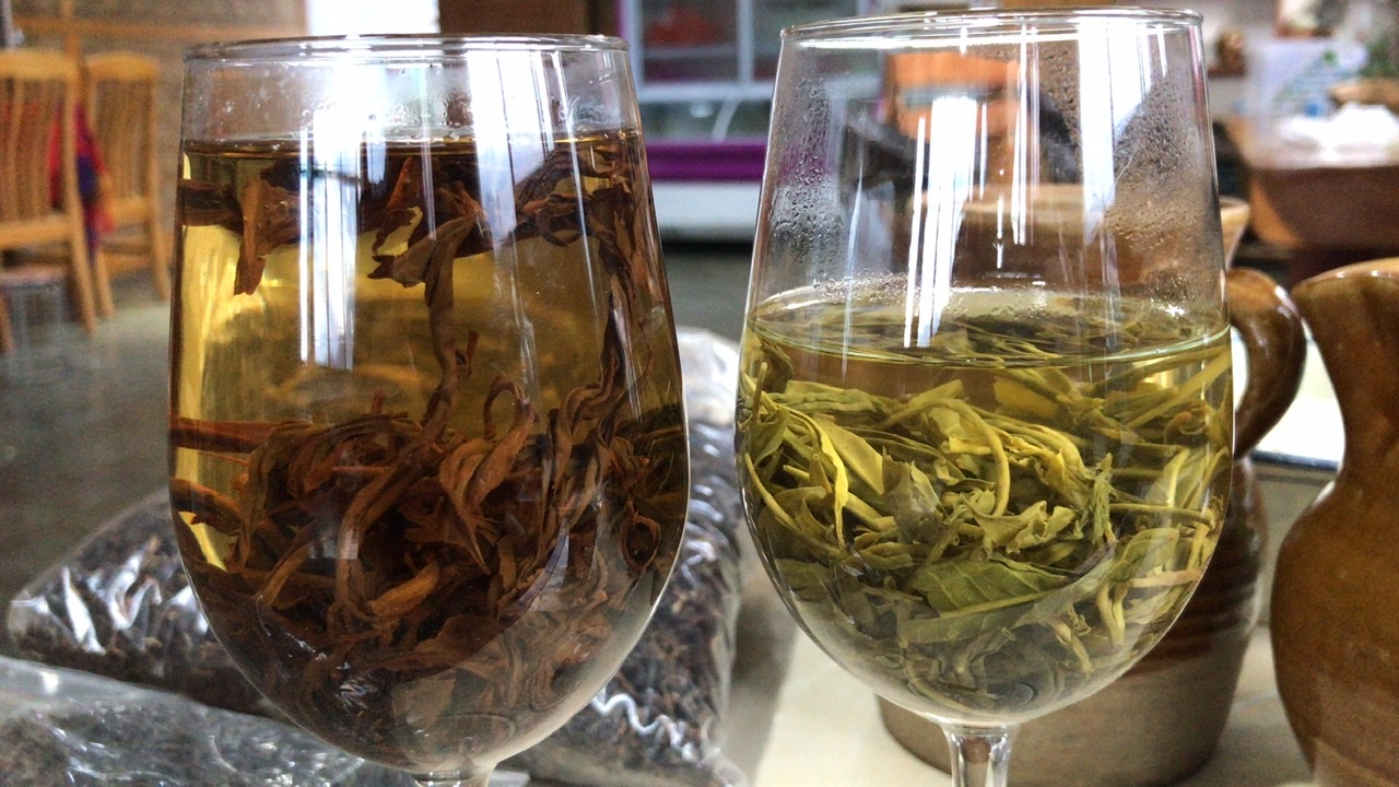 老姆登红茶和绿茶