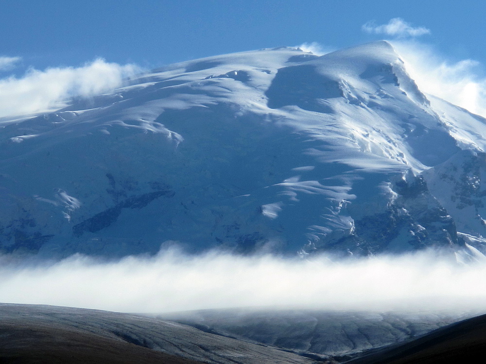 再次与慕士塔格峰相会。