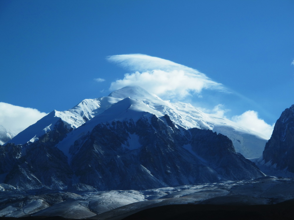 再次与慕士塔格峰相会。