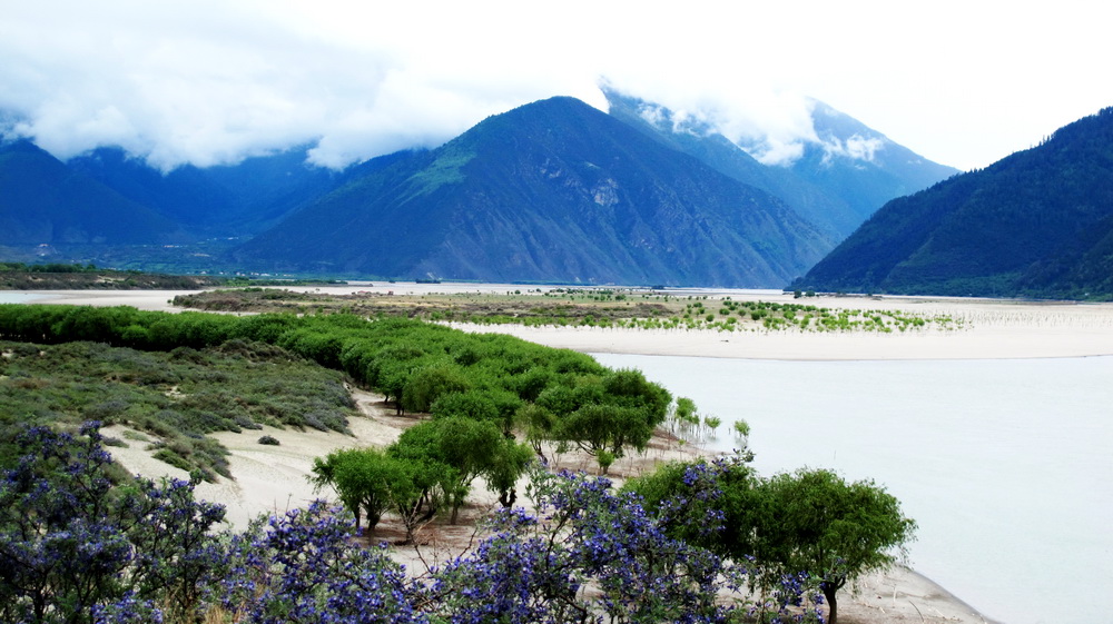 令人心旷神怡的尼洋河景区。
