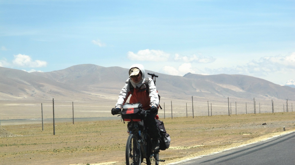 路遇珠峰下来的上海勇士。