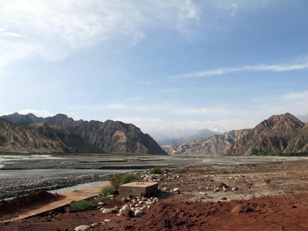 阿克陶县风光。