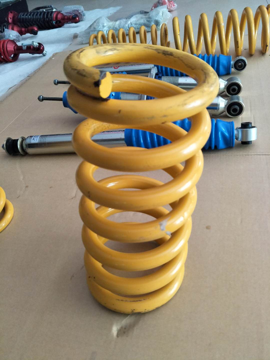 犀牛后弹簧照片