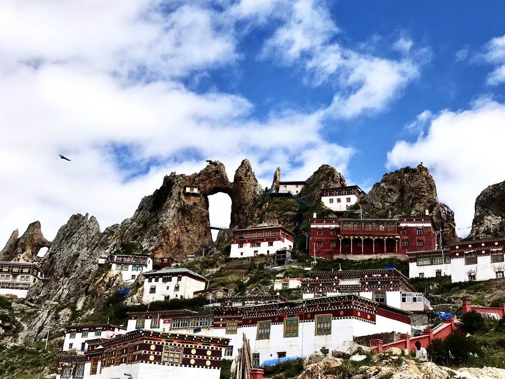 双天门的 孜珠寺！