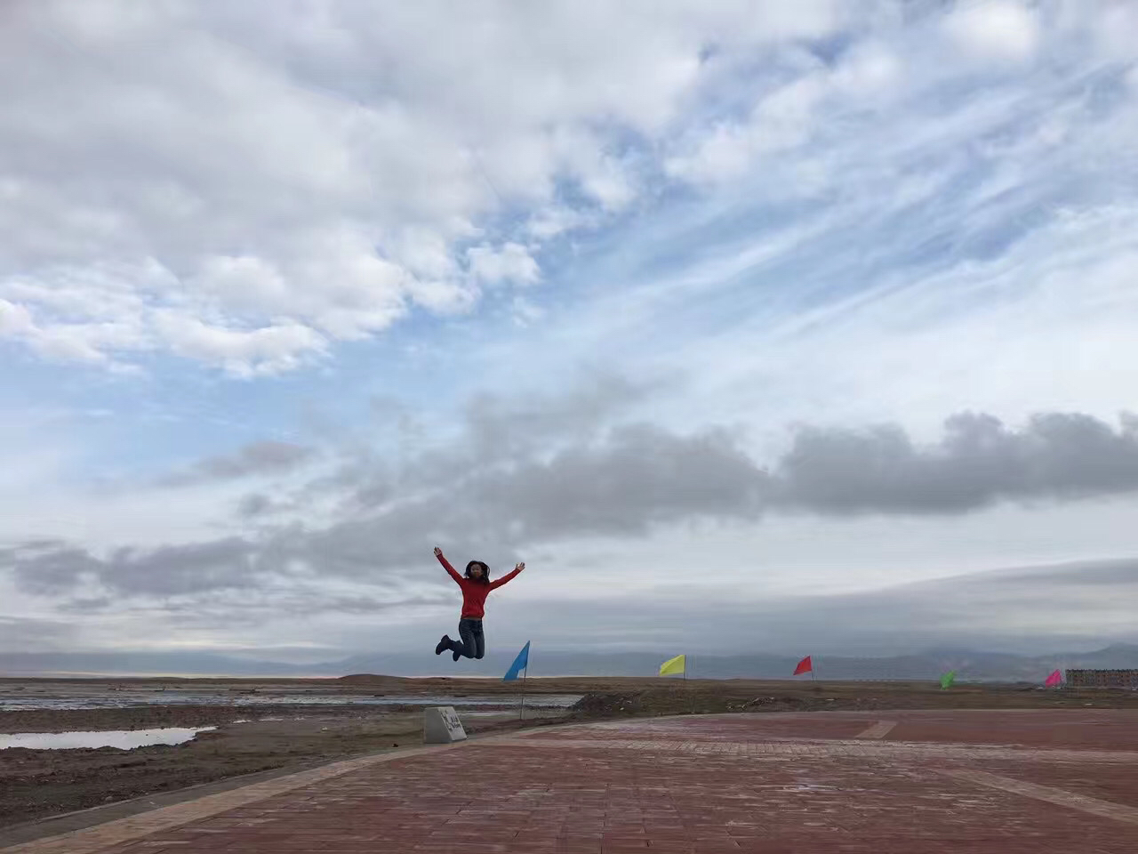 傻傻的到此一游照