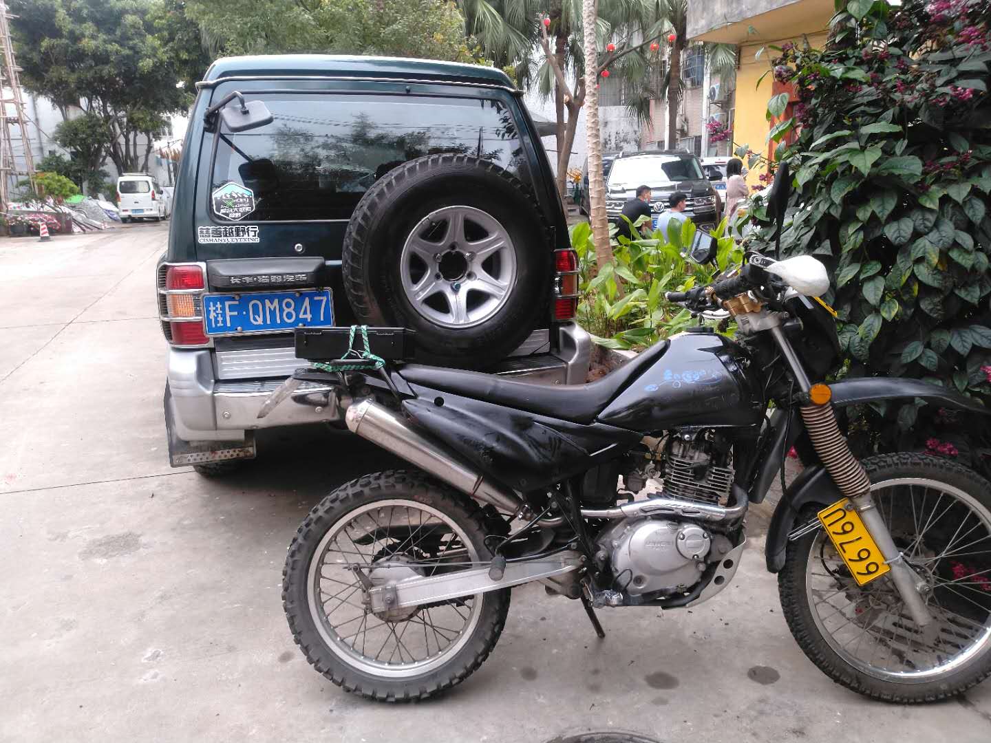 09年的轻骑QM200GY 刚刚也翻新了