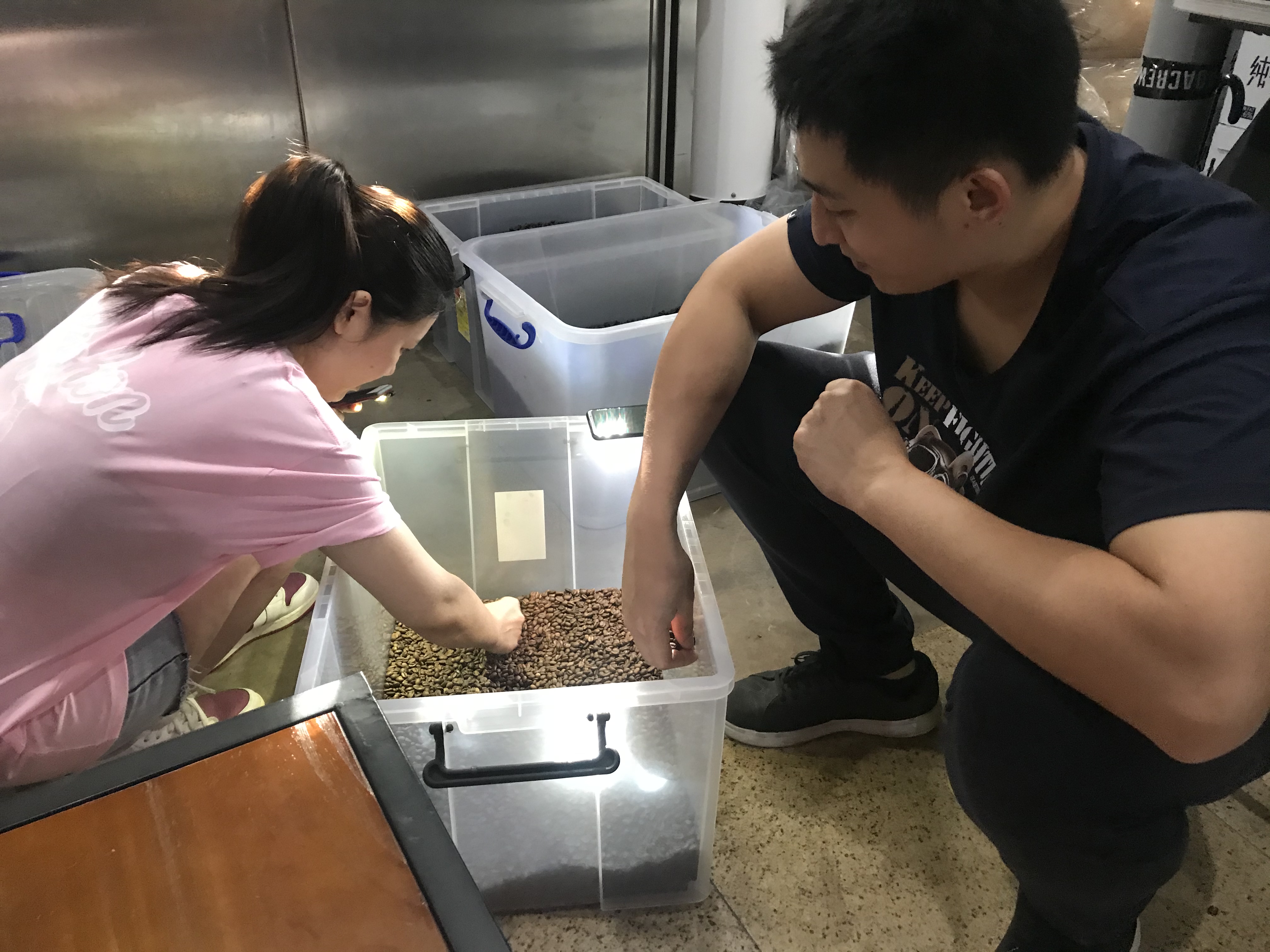 这些都是烘焙好的咖啡豆豆