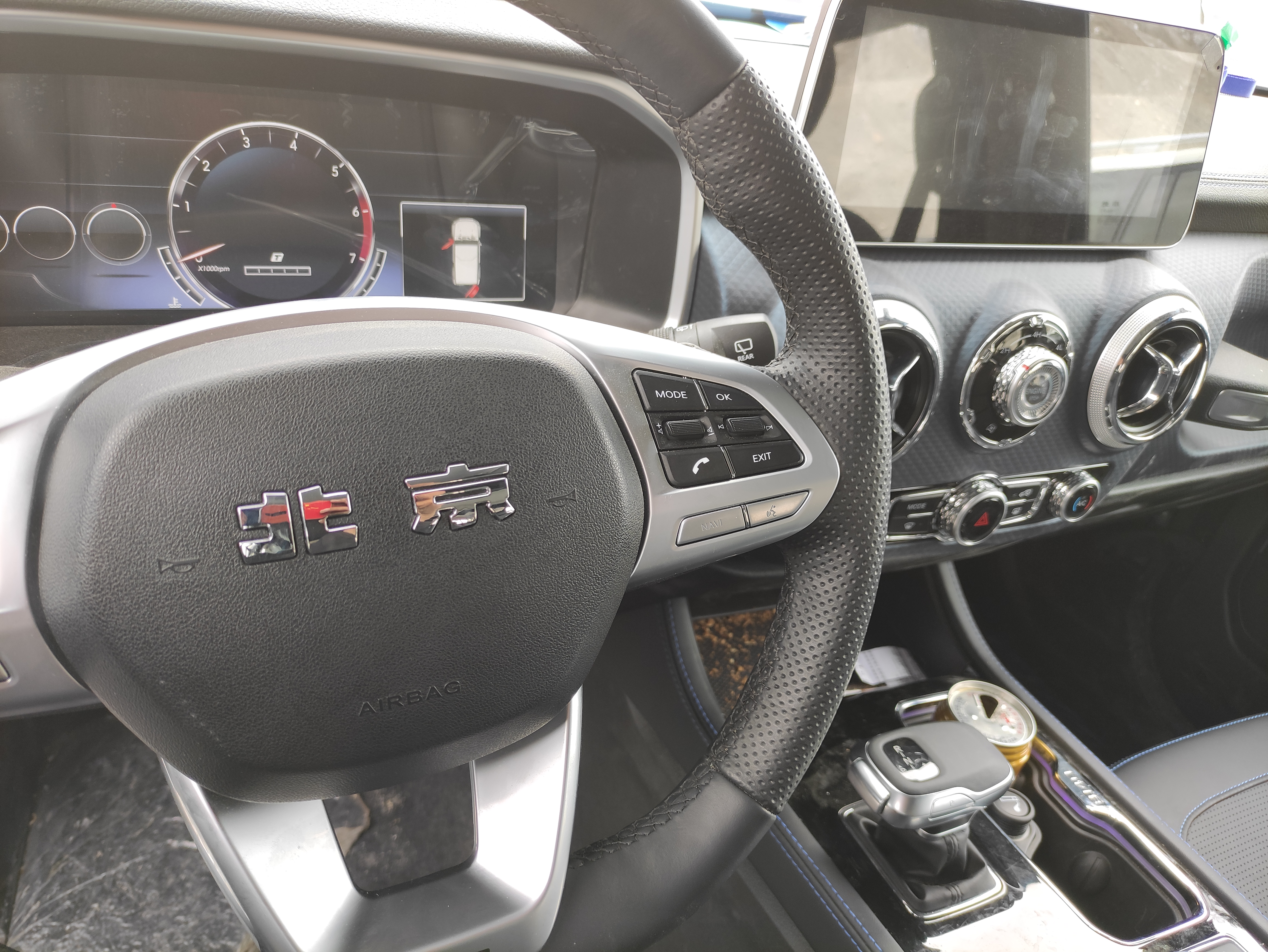 BJ40   新款电子档把