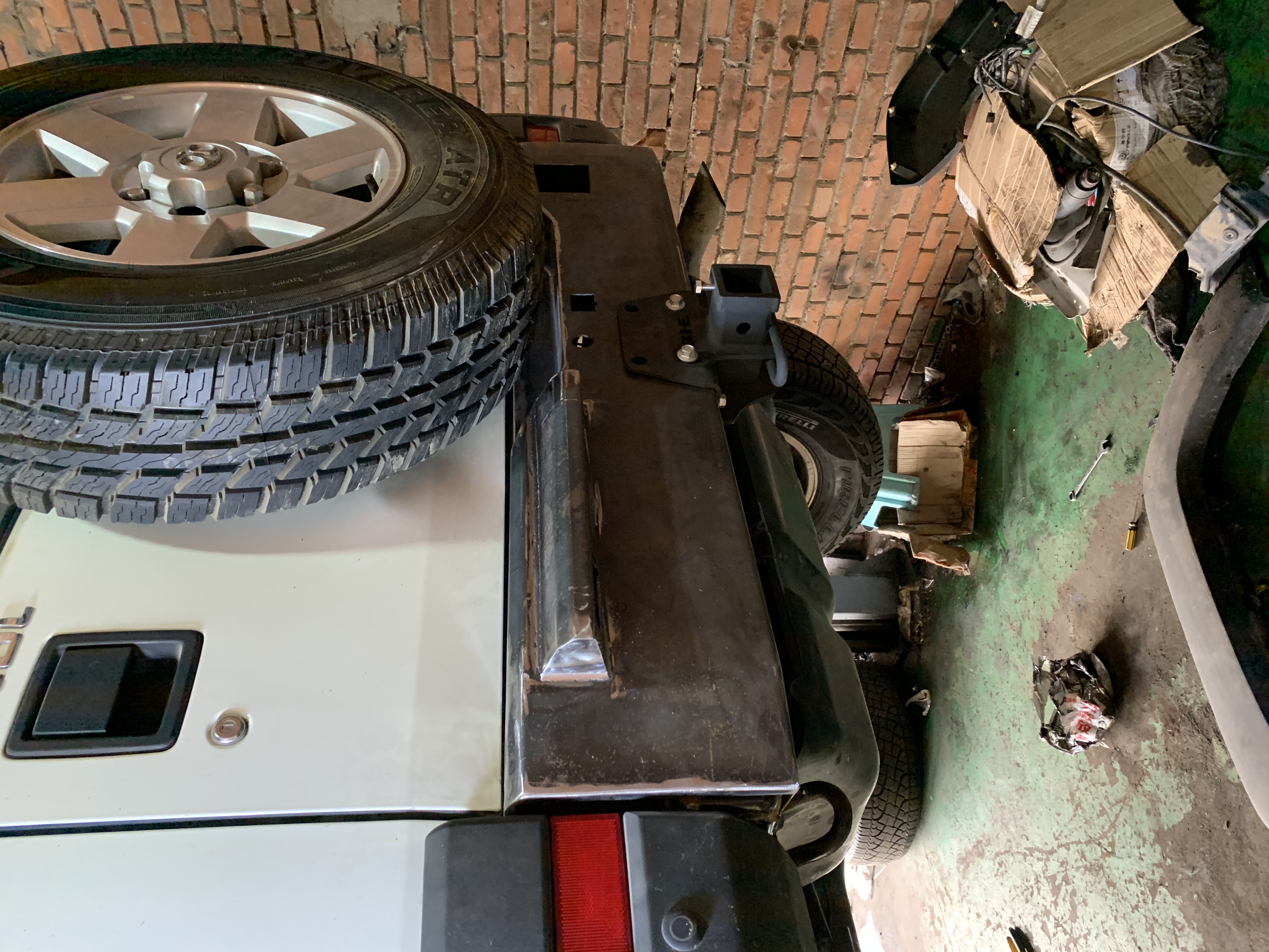 上车效果，未喷漆