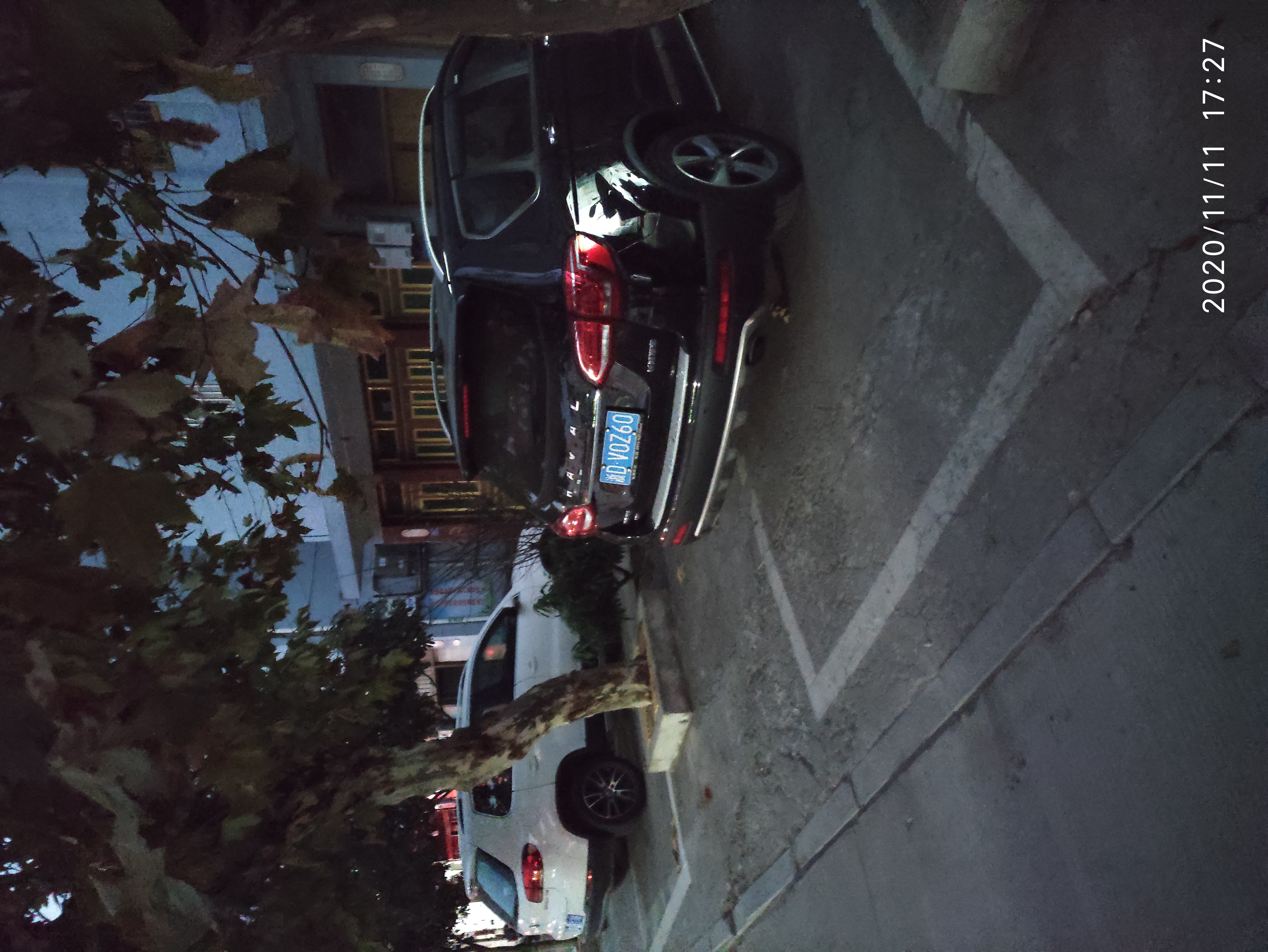 到了临海市大田街道，打算今晚这里住下了