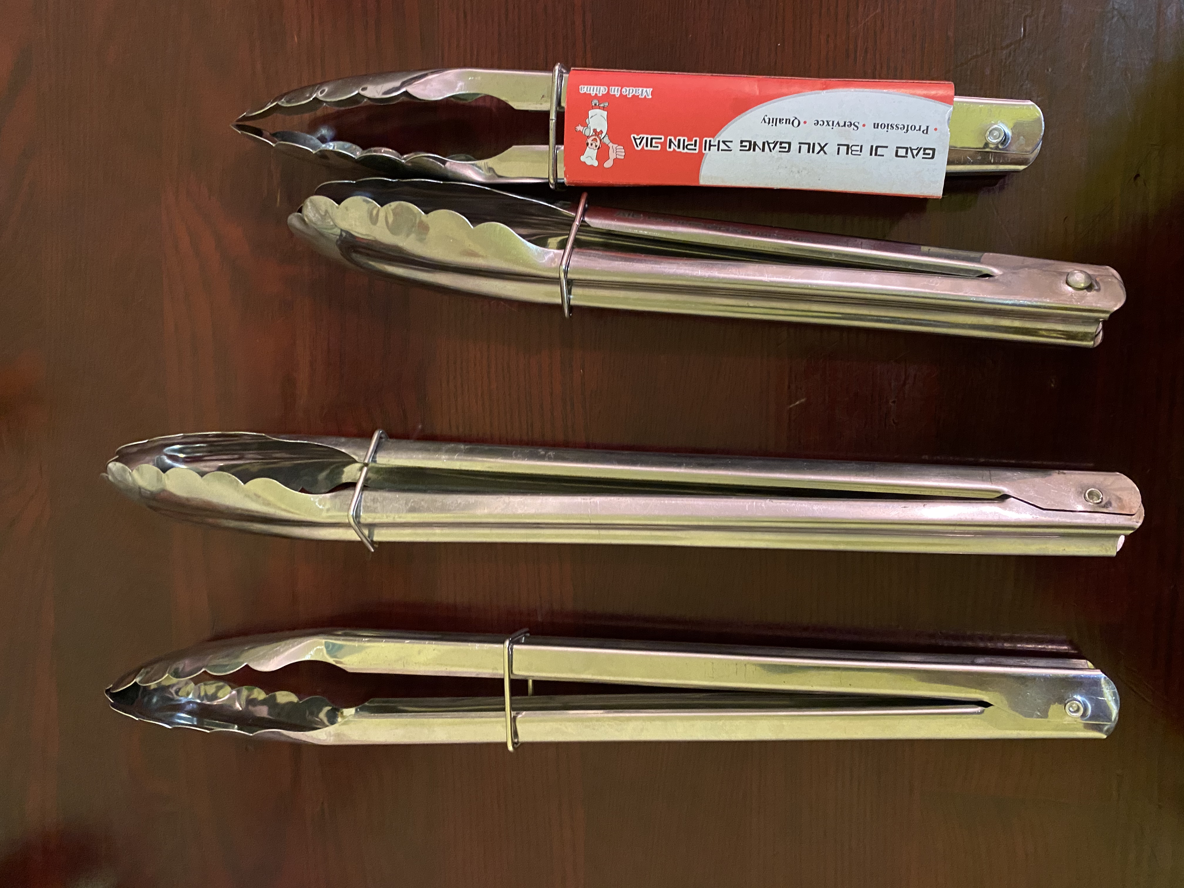 全新食品夹子，两大两小，直接全送！